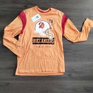 Medium Nike NFL Tampa Bay Buccaneers Historic Old logo Long Sleeve Shirt LS M
